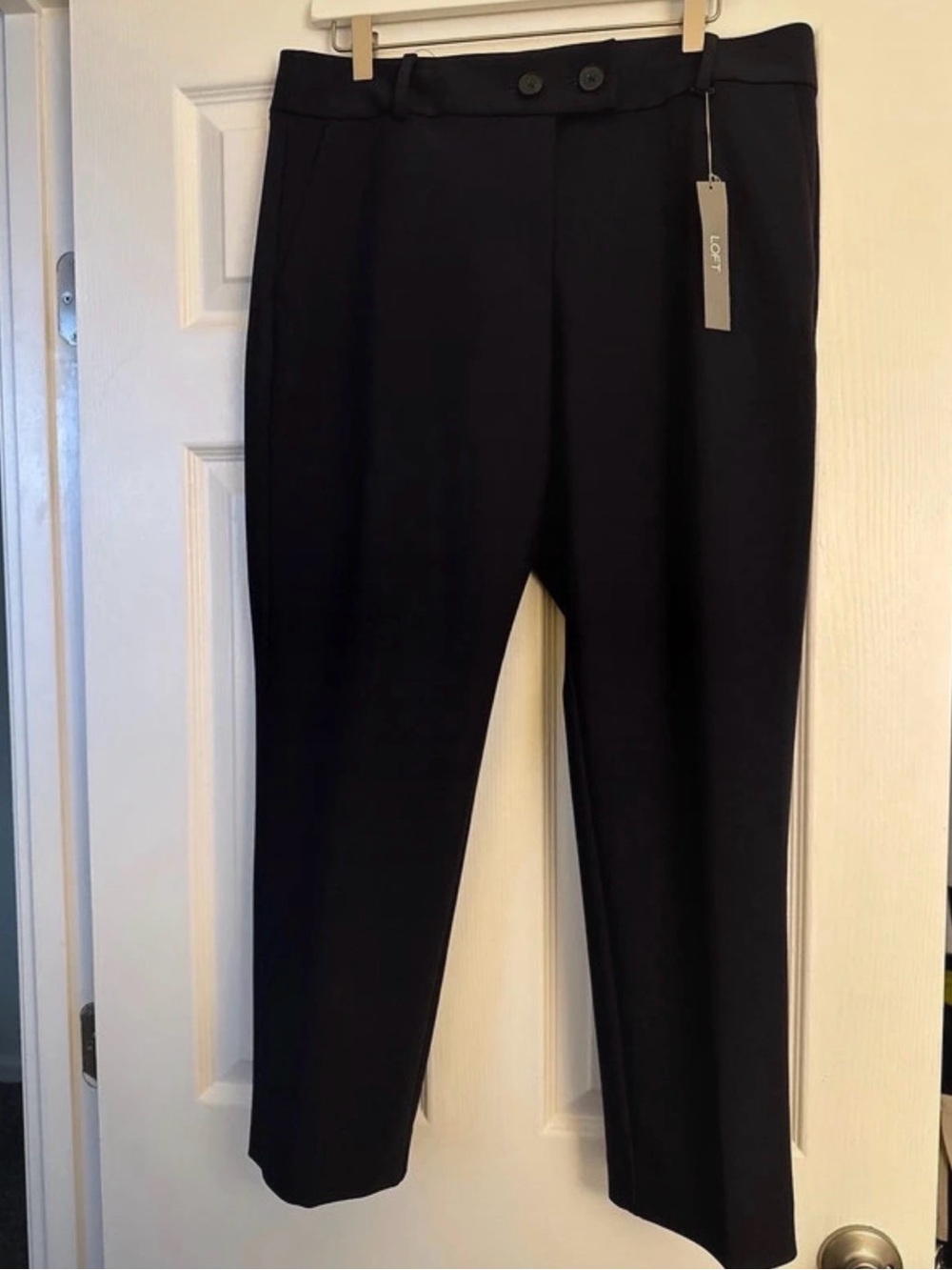 LOFT woman’s dress pants with Button Waist